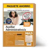 Paquete Ahorro Auxiliar Administrativo Estado
